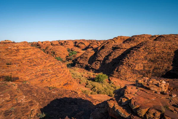 Πανοραμική Άποψη Του Kings Canyon Κεντρική Αυστραλία Βόρεια Επικράτεια Αυστραλία — Φωτογραφία Αρχείου