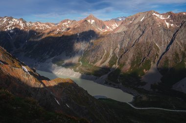 Sefton Bivvy, Aoraki Dağı. Cook Ulusal Parkı, Yeni Zelanda