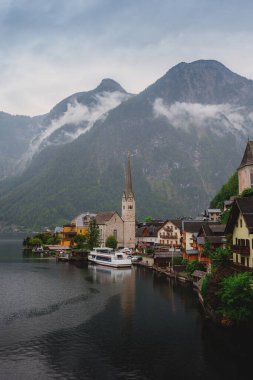 Avusturya Hallstatt, Hallstat Köyünün Klasik Görünümü.
