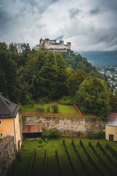 Salisburgo Austria Europa Città Nelle Alpi Mozart Nascita — Foto Stock