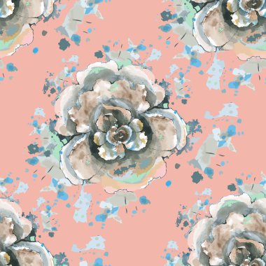 Güllü hassas arka plan. Sorunsuz.