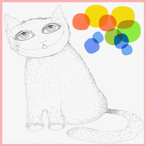 Como Aprender a Desenhar Um Gato Gengibre Adormecido Bonito. Pintura De  Aquarela Passo a Passo. Página Educativa Para Artistas. Ilustração do Vetor  - Ilustração de pintura, desenho: 223661901