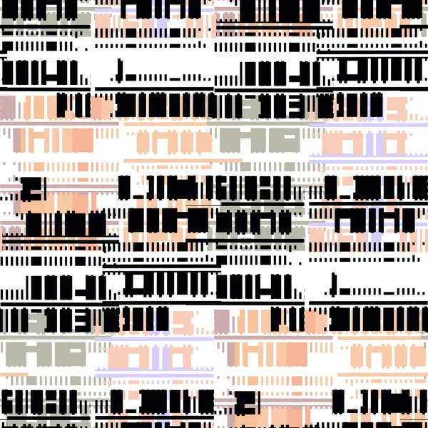 Abstracte achtergrond van geometrische elementen. Naadloze. — Stockvector