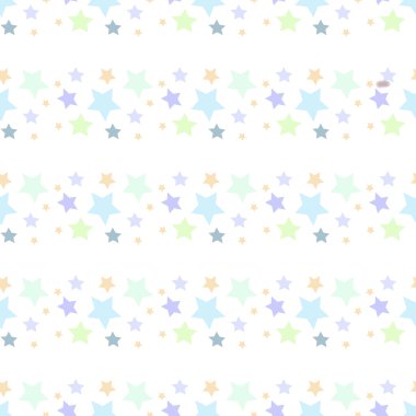 Beyaz bir arka plan üzerinde yıldız. Sorunsuz.