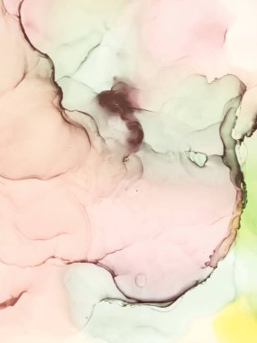 Yelkenli şampanyasını hazırla. Mürekkep Yıkama Pastası. İstifçi Arkaplan Smearing. Kontrast mürekkep sıçraması. Şampanya Spreyi Suluboya Parmak izi. Alkol Mürekkebi. Renkli Doku.