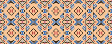 Geometrik desen. Ayna izi. Boya Görüntü Sonsuz Süs. Yün Tekstil. Güzel Gouache boyası. Leylak, Magenta ve Coloro. Sarı.