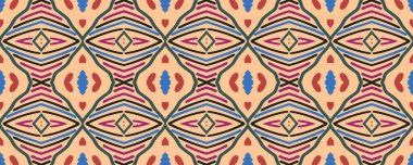 Geometrik baskı. Tone 'u yansıtıyor. Aquarelle çok çeşitli kirli kağıtları bulanıklaştırır. Afrika stili. Modaya uygun Gouache boyası. Violet, Pembe ve Coloro. Yeşil.