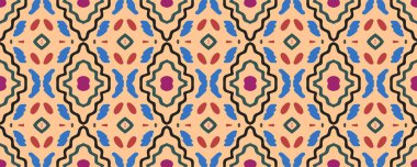 Boyalı parmak izi. Kusursuz duvar kağıdı. Sonsuz Hippi Süslemesi. Dashiki baskısı. Harika suluboya bulanıklığı. Adil, Burgundy ve altın hasat. Sarı.