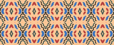 Edepsiz Sanat baskısı. İz yansıtılıyor. Eski püskü bir Motley baskısı. Pamuk tekstil. Muhteşem mürekkep çizilmiş. Azure, Ruby ve Dark Springs. Kireç.