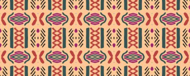 Geometrik resim. Sonsuz duvar kağıdı. Papirüs Gringe parmak izi. Batik Tekstil. Zarif Kova boyası. Violet, Pembe ve Coloro. Yeşil.