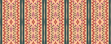 Geometrik baskı. Duvar kağıdını yansıtıyor. Kirli kağıt, Etnik Nakış. Bohem batik. Muhteşem Gouache. Leylak, Magenta ve Atlantik mavisi. Kireç.