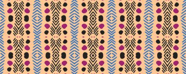 Geometrik baskı. Sonsuz renk. Retro Shabby boyası. Damask izi. Lüks El Çizimi. Ultramarine, Crimson ve Blood Stone. Yeşil.