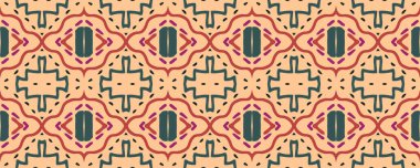 Edepsiz Sanat Filmi. Kusursuz desen. Grunge Tarzı Sonsuz Süs. Kızılderili deseni. Güzel Kova izi. Indigo, Orange ve Dark Springs. Yeşil.