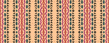 Geometrik desen. Tone tekrarlanıyor. Eski moda Panorama. Motley Print 'i Ikat. Lüks suluboya çizilmiş. Leylak, Magenta ve elektrik eflatunu. Kireç.