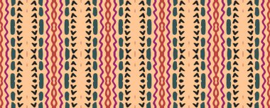 Boyalı parmak izi. Ayna deseni. Kova bulanık tekstil. Aztek deseni. Lüks Gouache boyası. Ultramarine, Magenta ve altın hasat. Kireç.