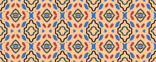Geometrische Tapete Nahtloses Muster Retro Alte Textur Afrikanischer Stil Luxus — Stockfoto