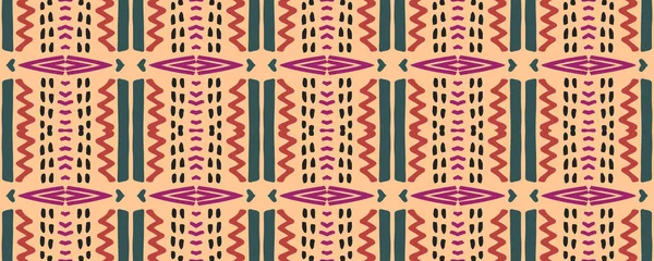 Geometriska Tapeter Oändlig Bakgrund Shabby Måla Threadbare Textil Batik Textil — Stockfoto