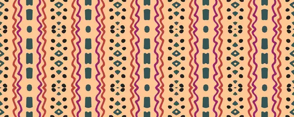 Carta Parati Geometrica Colore Infinito Stampa Hippie Gringe Stile Africano — Foto Stock