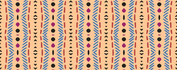 Geometrik duvar kağıdı. Sonsuz bir düzen. Pergament Çeşitli Kirli Kağıt. Aztek deseni. Muhteşem El Çizimi. Mavi, Magenta ve altın hasat. Yeşil.