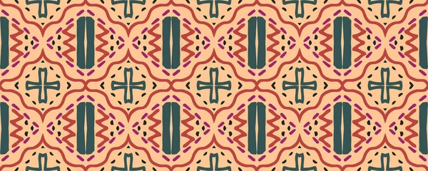 Edepsiz Sanat Baskısı Kusursuz Bir Renk Papirüs Süslemesi Yün Tekstil — Stok fotoğraf