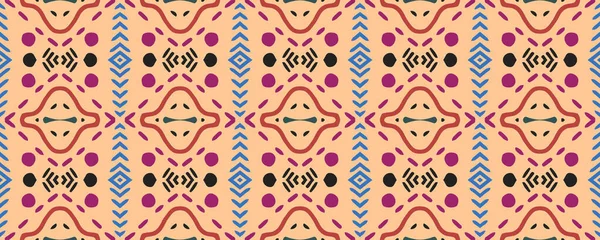 Edepsiz Sanat baskısı. Duvar kâğıdı tekrarlanıyor. Papirüs Halk Tasarımı. Flanel tekstili. Güzel Gouache çizimi. Adil, Ruby ve elektrikli mor. Sarı.