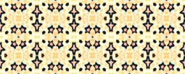 Geometrik desen. Rengi yansıtıyor. Retro Grunge dokusu. Shibori deseni. Güzel mürekkep boyası. Adil, gül ve altın hasat. Sarı.