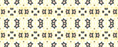 Edepsiz Sanat Filmi. Tekrar eden düzen. Suluboya Görüntü Halk Tasarımı. Motley Print 'i Ikat. Havalı Yıkama Çizimi. Azure, Burgundy ve elektrikli mor. Sarı.