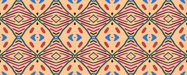 Schmutzige Kunst Bild Nahtlose Tapete Grunge Style Endless Fabric Bohemian — Stockfoto
