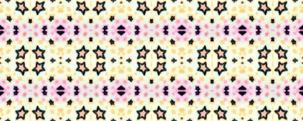 Geometric Print Repeating Wallpaper Hippie Textile Print Flannel Textile Nice — Stock Photo, Image