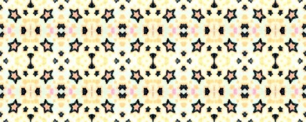Geometric Pattern Endless Background Old Paper Textile Print Japanese Print — Stock Photo, Image