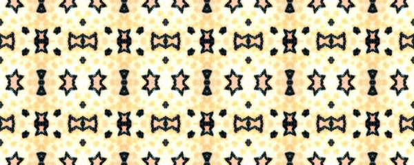 Geometrik duvar kağıdı. Tekrar eden düzen. Suluboya Görüntü Panorama. Afrika stili. Şık suluboya baskı. Mavi, yakut ve koyu yaylar. Sarı.