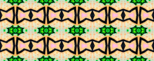 Геометрический Отпечаток Бесшовный Цвет Грязная Бумага Хиппи Фланелевый Текстиль Элегантное — стоковое фото