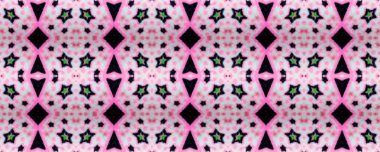 Geometrik baskı. Kusursuz Tone. Suluboya Görüntü Panorama. Kızılderili deseni. Zarif Kova. Azure, Crimson ve altın hasat. Kireç.