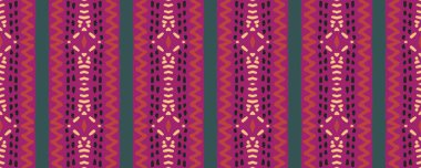 Edepsiz Sanat baskısı. Kusursuz bir renk. Eski Grunge Stili Efekti. Aztek deseni. Güzel Kova. Violet, Ruby ve Dark Springs. Yeşil.