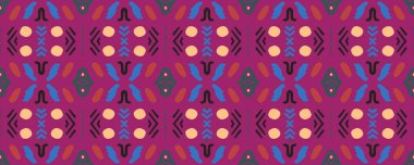 Edepsiz Sanat baskısı. Duvar kâğıdı tekrarlanıyor. Eski tarz Grunge Style Efekti. Kızılderili deseni. Lüks Aquarelle bulanıklığı. Leylak, Kızıl ve orkide çiçeği. Kireç.