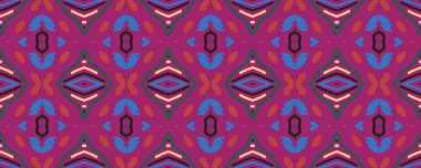 Boyalı parmak izi. Sonsuz özgeçmiş. Retro Halı. Endonezya baskısı. Modaya uygun Gouache Görüntü. Adil, Burgundy ve Aqua. Sarı.