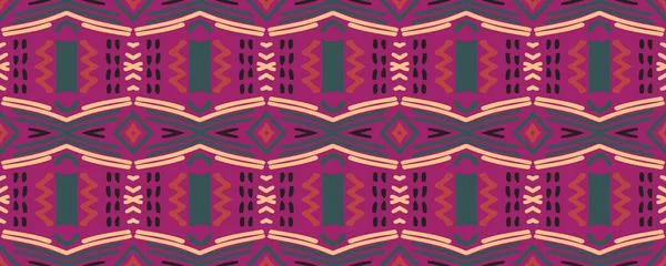 Geometrisches Bild Spiegelbild Papirus Gringe Print Indisches Muster Great Wash — Stockfoto