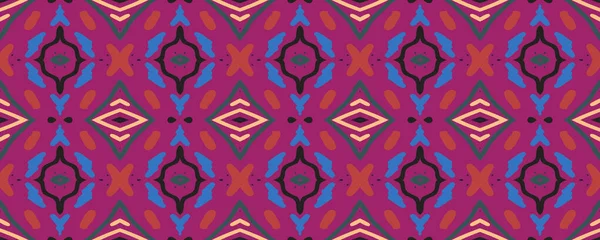 Tie Dye Print Seamless Background Hippie Ornamental Print Asian Print — Stock Photo, Image
