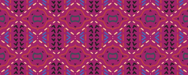 Geometrische Tapete Tapeten Wiederholen Grunge Style Old Texture Batik Textil — Stockfoto