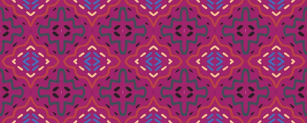 Geometric pattern. Endless wallpaper. Shabby paint Ornamental. Boho style. Pretty Ink print. Lilac, Orange and coloro. Green.