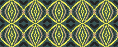 Edepsiz Sanat baskısı. Kusursuz Tone. Eski Sonsuz Süs. Dashiki baskısı. Şık Yıkama Çizimi. Violet, Pembe ve Su. Sarı.