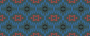 Geometrik desen. Duvar kağıdını yansıtıyor. Eski kağıt Sonsuz Kumaş. Flanel tekstili. Harika suluboya boya. Indigo, Ruby ve elektrik moru. Sarı.