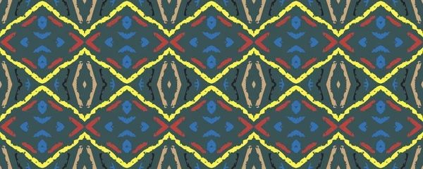 Geometrisches Bild Nahtlose Tapete Grunge Style Shabby Farbe Buntes Bild — Stockfoto