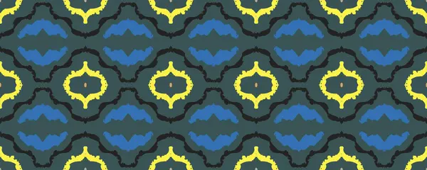 Imagem Geométrica Impressão Sem Fim Vintage Endless Fabric Têxtil Flanela — Fotografia de Stock