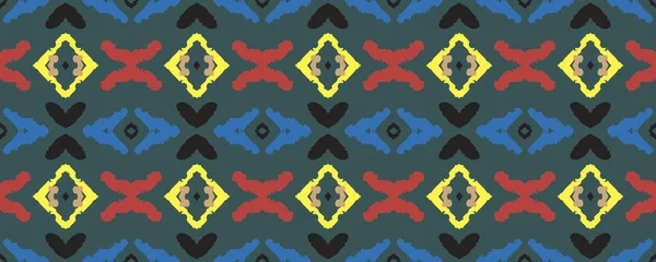 Geometrische Tapete Die Hintergründe Shabby Malen Grunge Texture Ikat Bunte — Stockfoto