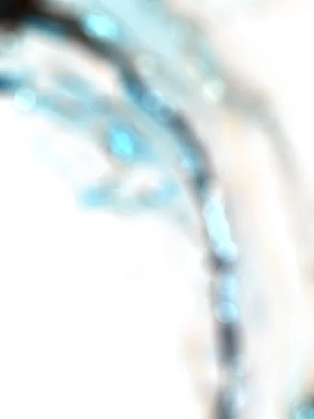 Illustrazione Dell Alcol Macchie Blu Bianche Dorate Onde Marine Inchiostro — Foto Stock