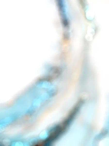 Alcool Astratto Gocce Blu Scuro Bianche Dorate Pittura Fondo Ghiaccio — Foto Stock