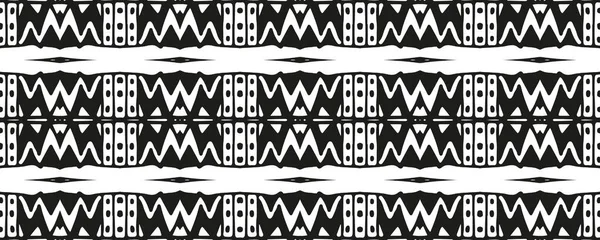 Bind Dye Seamless Achtergrond Wit Houtskool Aquarel Afrikaanse Sjaal Grunge — Stockfoto