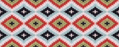 Kusursuz Cilt Bluzu Süslemesi. İngiliz konforlu resmi. Kaba örgü stili etnik model. Halk Avrupası Örgü Şablonu. Açık Atkı DokusuName.