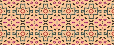 Kusursuz Duvar Kağıdı. Lacivert, Mor ve Gri lekeli. Aquarelle Aztec Sonsuz Süs. Dirty Art Diverse Dekor Eski Doku. Renkli Bohem Bölgesi.